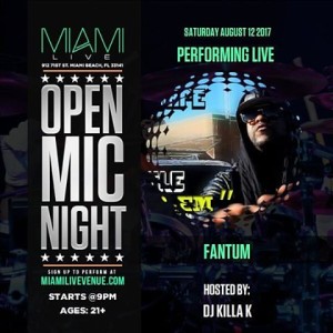 PICKED FOR MIAMI LIVE PERFORMANCE
